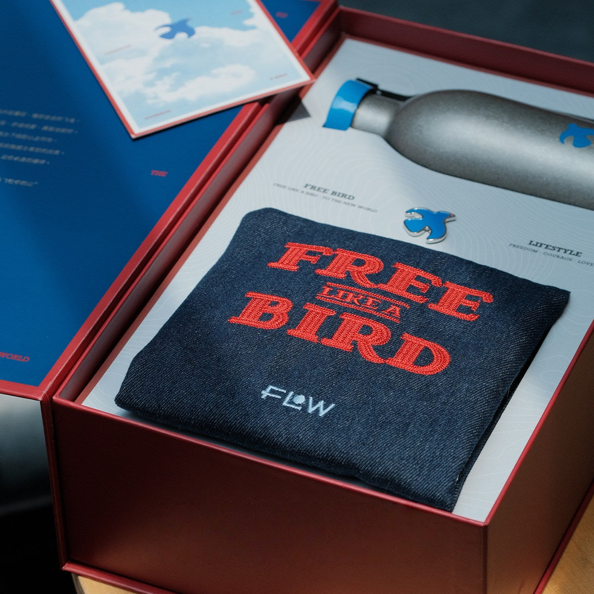 Insulated Tumbler Tote Bag Gift Box