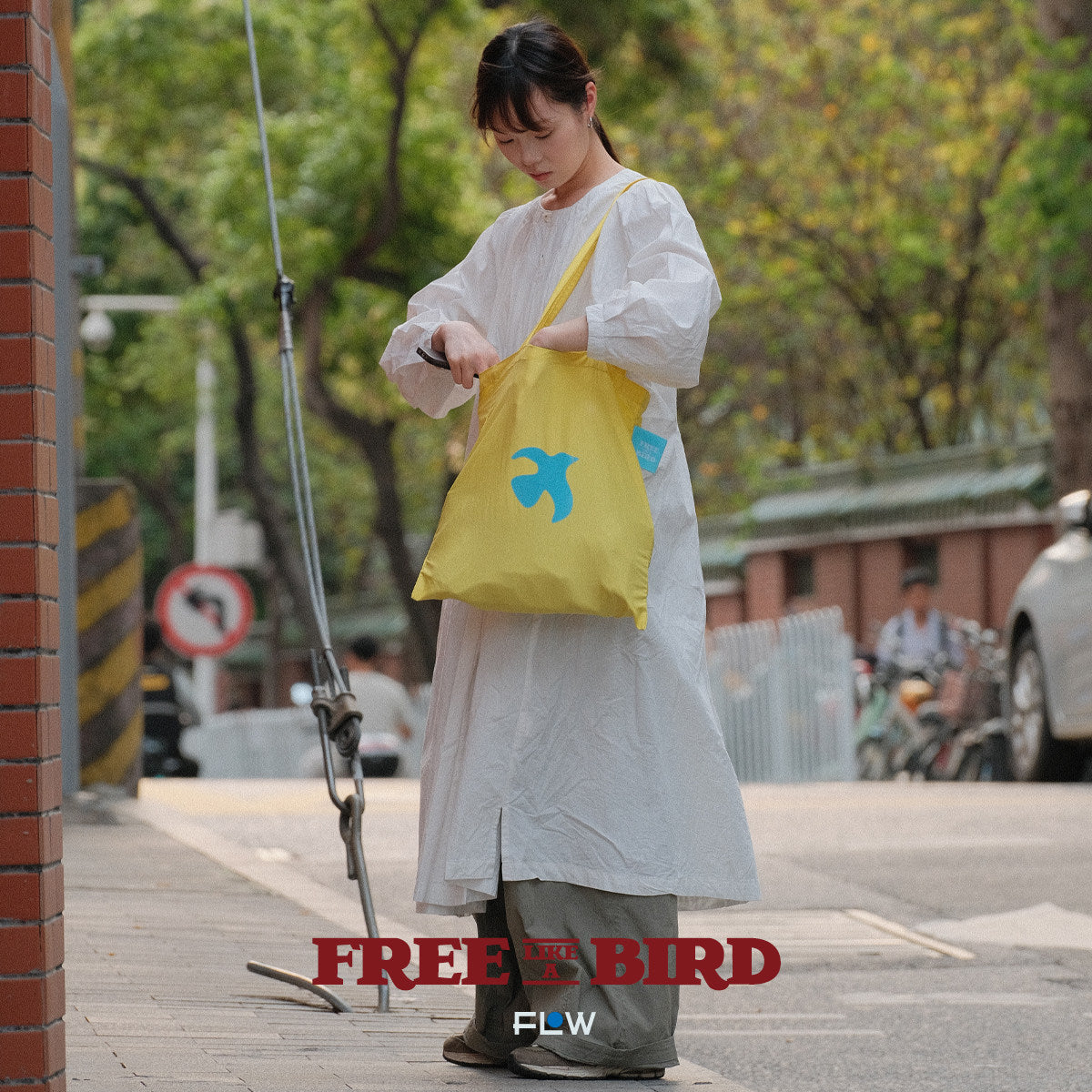 Canvas Double-sided Tote Bag