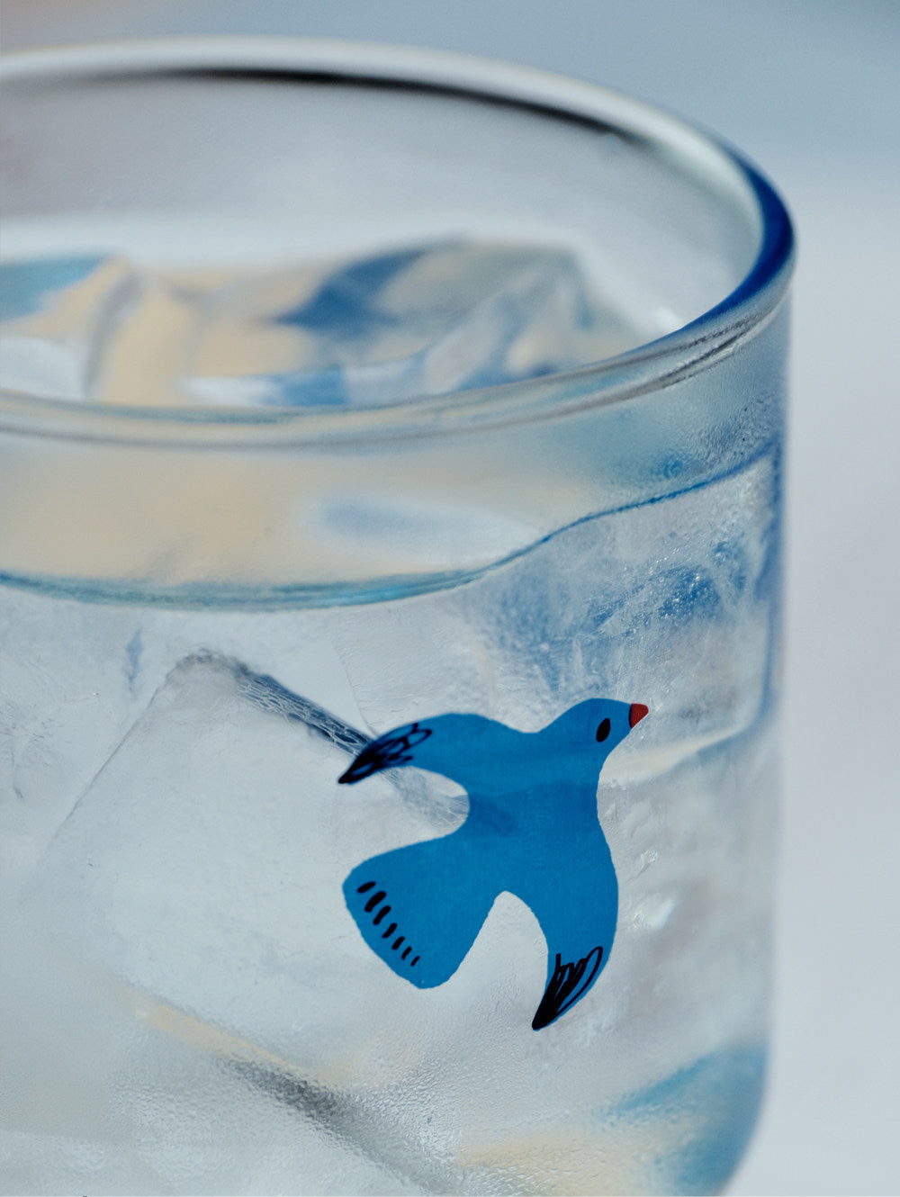 Blue Glass Cup