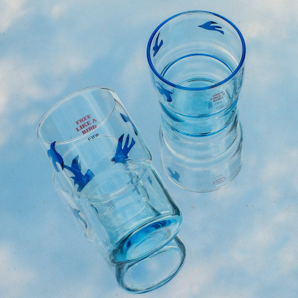 Blue Glass Cup