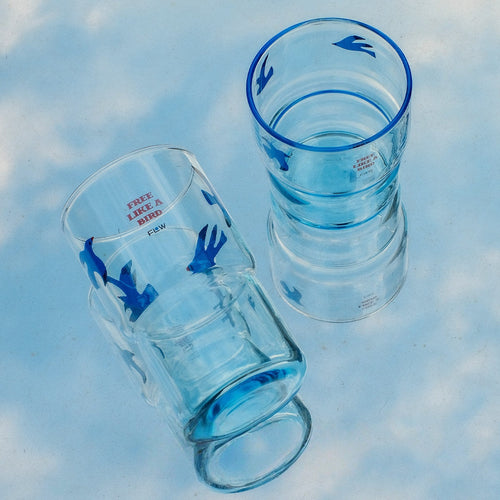 Blue Glass Cup